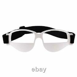 Gafas lentes deportivos color blanco tamaño ajustable entrenamiento baloncesto
