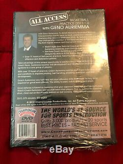 Geno Auriemma UCONN Huskies All-Access Basketball Coaching DVD