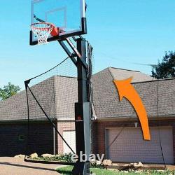 Goaliath Basketball Court Yard Guard Ball Retrieval Net 4 x 4 Pole