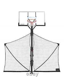 Goaliath Basketball Yard Guard Easy Fold Defensive Net System Quickly Installs