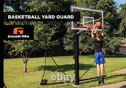 Goalrilla Basketball Yard Guard Easy Fold Defensive Net System Quickly Black
