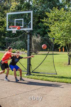 Goalrilla Basketball Yard Guard Easy Fold Defensive Net System Quickly Black