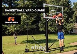 Goalrilla Basketball Yard Guard Easy Fold Defensive Net System Quickly Instal