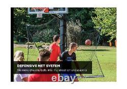 Goalrilla Basketball Yard Guard Easy Fold Defensive Net System Quickly Instal