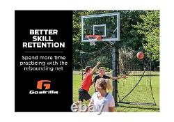 Goalrilla Basketball Yard Guard Easy Fold Defensive Net System Quickly Instal