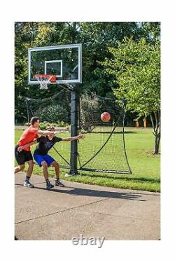 Goalrilla Basketball Yard Guard Easy Fold Defensive Net System Quickly Instal