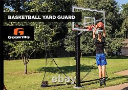 Goalrilla Basketball Yard Guard Easy Fold Defensive Net System Quickly Installs