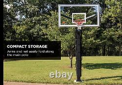 Goalrilla Basketball Yard Guard Easy Fold Defensive Net System Quickly Installs