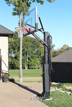 Goalrilla Basketball Yard Guard with Easy Fold Defensive Net System that. New