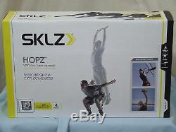 HOPZ Vertical Jump Trainer + Carry Bag 80lb Resistance Bands Jump Training SKLZ