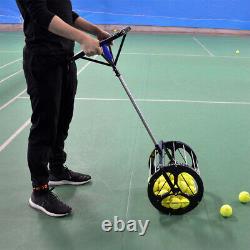 Handheld Tennis Ball Picker Automatic Ball Picking Basket Ball Receiving Frame