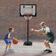 Height Adjustable Basketball Stand Hoop Children Street Ball Games Hoop withWheel