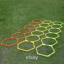 Hex Agility Rings Hexagon Ladder Outdoor Agility Training Rings