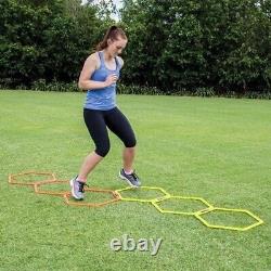 Hex Agility Rings for Speed Training & Agility Footwork Training Speed Hurdles