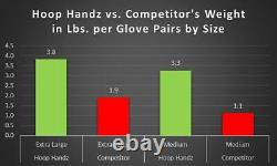 Hoop Handz Weighted Basketball Training Gloves with Intermediate Dribbling DVD