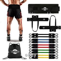 HoopsKing Vertical Jump Resistance Bands Jump Higher 5 Pairs of Different