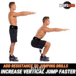 HoopsKing Vertical Jump Resistance Bands Jump Higher 5 Pairs of Different