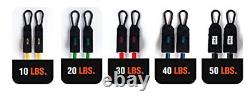 HoopsKing Vertical Jump Resistance Bands Jump Higher 5 Pairs of Different