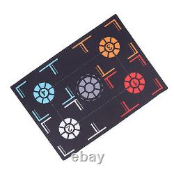 Hot Basketball Dribbling Training Blanket Basketball Footstep Training Mat Point