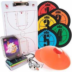 Hot Shots Basketball Coaching Essentials Bundle Starter Kit Includes 64 Drill