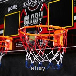 Indoor 2 Player Hoop Shooting Basketball Arcade Game with Scoreboard & Balls