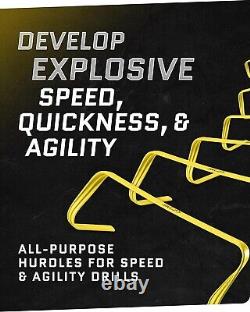 Innovative 6 Set Speed & Agility Hurdles Perfect for Athletes & Coaches