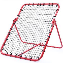 Installation-Free Baseball Volleyball Soccer Pitching Rebounder Net 3.8x4.5 feet
