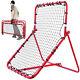 Installation-Free Volleyball Baseball Softball Rebounder Net Pitching Practice