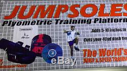 JUMPSOLES Plyometric Training Platforms LARGE Mens 11-14-1/2 NEW