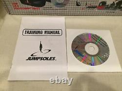 JUMPSOLES Plyometric Training Platforms LARGE Mens 11-14 1/2 WithBox&User Manual