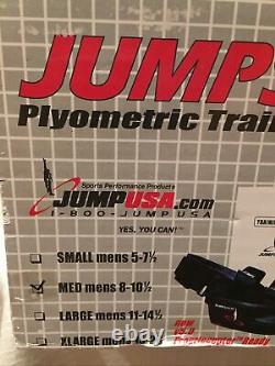JUMPSOLES Plyometric Training Platforms MEDIUM Mens 8-10-1/2 WithProprioceptors