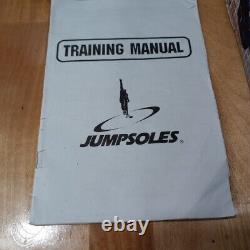 JUMPSOLES Vertical Jump Platform Shoes Plyometric +Box DVD Mens size Large 11-14