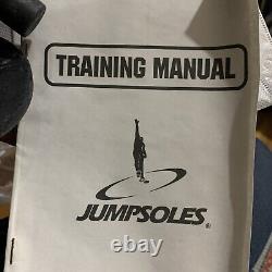 JumpSoles Mens Size Med 8-10.5 Plyometric Training Jumps Vertical Platforms