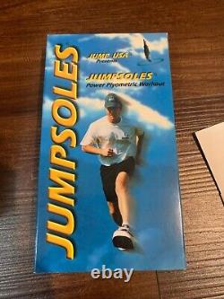 JumpSoles Mens Size Med 8-10 Plyometric Training Jumps Vertical Vintage Boxed