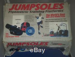 JumpSoles Plyometric Training Platforms Large 11-14 with box, DVD Proprioceptor