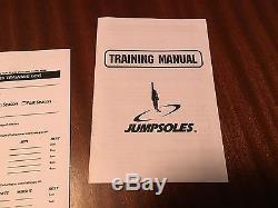 JumpSoles Plyometrics Vertical Jump Trainers with Plugs Size Large 11-14