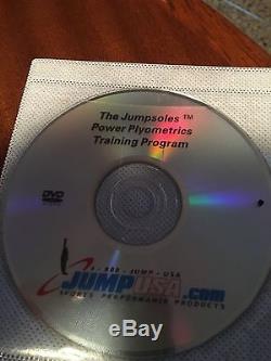 JumpSoles Plyometrics Vertical Jump Trainers with Plugs Size Large 11-14
