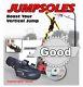 Jump Soles Improve Your Vertical Speed Training Shoe Large size 11-14withDVD NEW