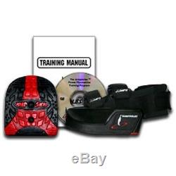 Jumpsoles Medium 8-10 and Training DVD Improve Vertical Speed Training Shoe