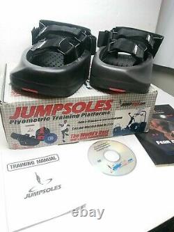Jumpsoles Plyometric Training Platform Speed System Jump Shoes Sz L Mens 11-14 f