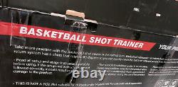 Juvecuns Portable Basketball Shot Trainer with Rebounder Net Return, Lightweight