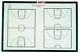 KBA Multi-Court Basketball Playmaker Whiteboard 24 x 36, New