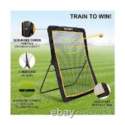 Lacrosse Rebounder for Backyard 5x7 Feet Volleyball Rebounder Basketball Rebo