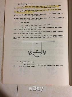 Lets Play Defense / Basketball / Play Manual / Bob Knight / 1968