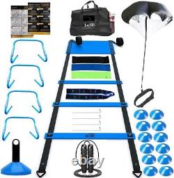 MLCINI Agility Ladder 1 Agility Training Equipment 1 Resistance Parachute 4