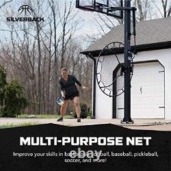 Multi-Sport Training Rebound Passback Net Basketball Rebounder Multisport