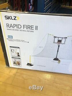NEW SKLZ Rapid Fire II 2 Make Miss Ball Return Basketball Net Shoot Trainer 180