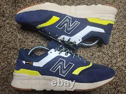 New Balance 997H Cordura Running Shoes Pigment Sulphur Yellow CM997HAA Sz 9.5