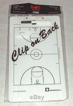 New Basketball Coaching Board Coaches Clipboard Dry Erase withmarker