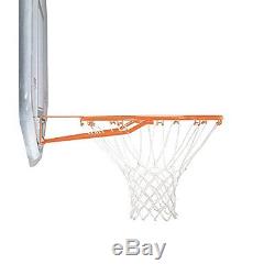 New Height Adjustable Portable Basketball System 44 Inch Backboard Net Game NBA